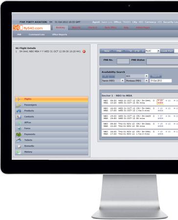 airline reservation system